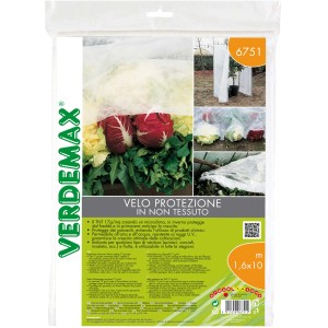 Rete di protezione Verdemax 1,6x10m: Protezione da gelo e parassiti per ortaggi e piante.