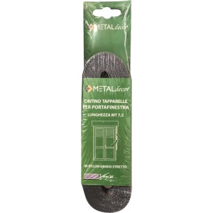 Cintino per tapparelle grigio, lunghezza 7,5 m, in nylon.