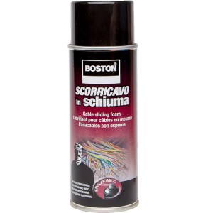 Lubrificante schiumogeno per cavi BOSTON per una posa più semplice.