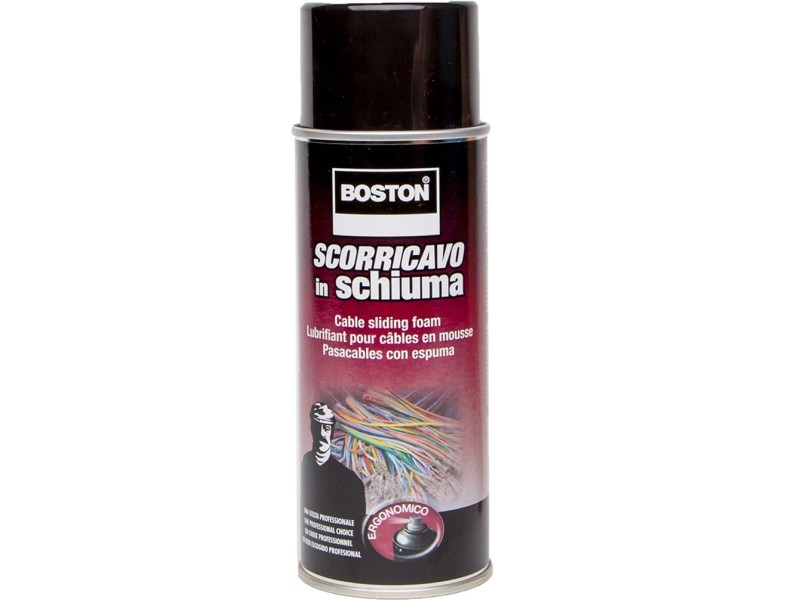 Scorricavo in schiuma spray Boston