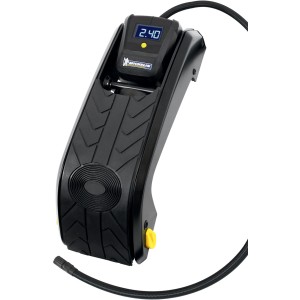 Gonfiatore digitale nero per pneumatici Michelin, accessori auto.