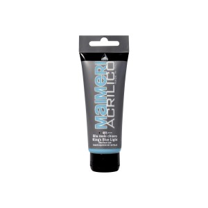 Tubo di colore acrilico azzurro chiaro Maimeri.