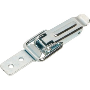 Chiusura a gancio zincata per casse, 55x13mm, per fissare le casse durante il trasporto.