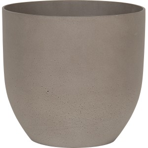 Vaso per piante Sandstone in cemento Ø 28 x 26 cm marrone