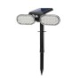 Faretto solare LED picchetto Prismalux 600 lm bianco freddo