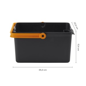 Contenitore Fiskars, 35,3x31,1x17,3 cm, per utensili da giardinaggio e accessori.