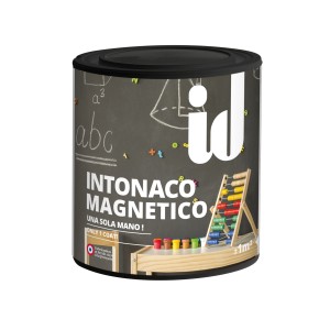 Barattolo di pittura effetto magnetico, ideale per decorare pareti interne.