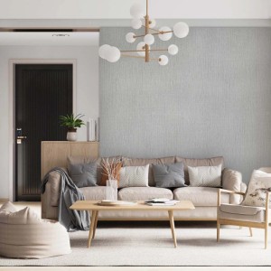 Rivestimento prottetivo in gomma laminata effetto tessuto grigio 120x270 cm