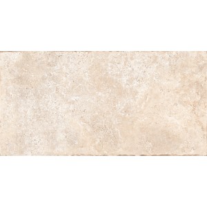 Piastrella da pavimento in gres porcellanato beige Roma, 62x31 cm, effetto pietra opaca per interni ed esterni.