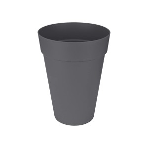Vaso alto Elho Loft Urban antracite, Ø 42 cm, per uso esterno.