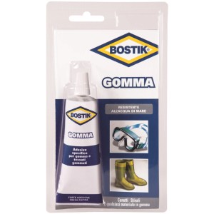 Bostik GOMMA Collanti: Tubo di adesivo speciale per gomma e tessuti gommati.