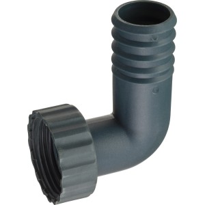 Raccordo per tubo flessibile per pompa ad immersione, 32 mm (1 1/4 di pollice), in plastica.