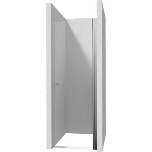 Porta doccia battente Idrostile 60x200 cm Cromo