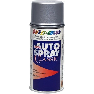 Vernice spray Dupli-Color Ford Polar-Silver Matt, bomboletta da 150ml per riparazioni auto.