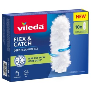 Ricambio piumino 10 pezzi Flex & Catch Vileda