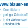 Marchio di qualità ecologica Blauer Engel per pittura protettiva per esterni a basso contenuto di solventi.