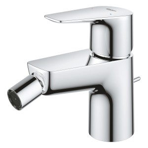 Miscelatore bidet Grohe Start Edge lucido con scarico a tirante, cromo.