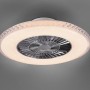 Plafoniera LED moderna con ventilatore, t.b.t.