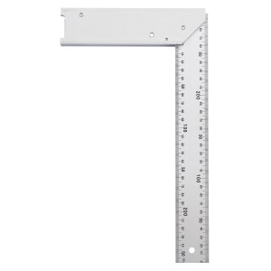 LUX Squadra con linguetta 300 mm Comfort, strumento di misura con scala.