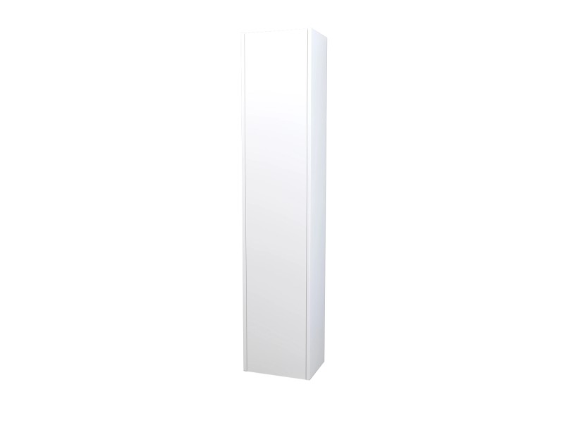 Colonna bagno 2 ante 34x162x25 cm bianco lucido