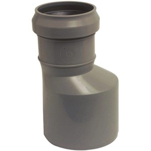 Raccordo per tubi HT grigio per tubi di scarico.
