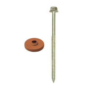 t.b.t. Vite con guarnizione per pannelli in plastica.