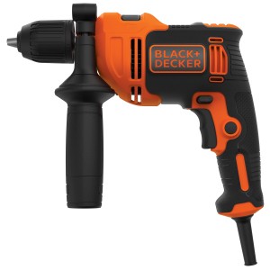 Trapano Black+Decker nero e arancione per forature precise.