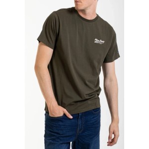 T-Shirt maniche corte uomo in cotone Force verde tg L