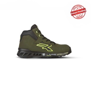 Scarpa antinfortunistica U-Power verde, parte della categoria abbigliamento da lavoro e accessori.