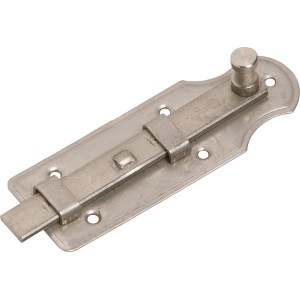 Catenaccio per finestra in acciaio inox, 100x30 mm, per una maggiore sicurezza di finestre e porte.