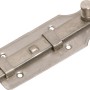 Catenaccio per finestra in acciaio inox, 100x30 mm, per una maggiore sicurezza di finestre e porte.