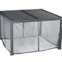 Tenda zanzariera per pergola bioclimatica 3630 antracite H231xL300xP360 cm_4