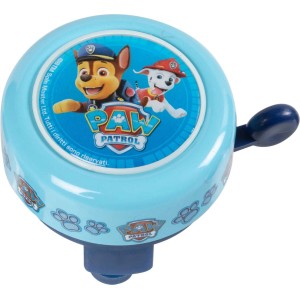 Campanello per bici azzurro con Paw Patrol per bici da bambini.