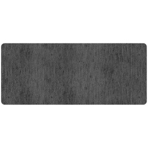 Tappeto da cucina/zerbino grigio con texture, adatto per cucina e ingresso.