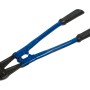 Tronchese LUX 450 mm Classic in acciaio per utensili con manico blu.