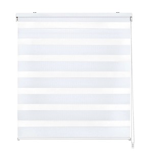 Tenda a rullo notte e giorno bianco 180 x 252 cm