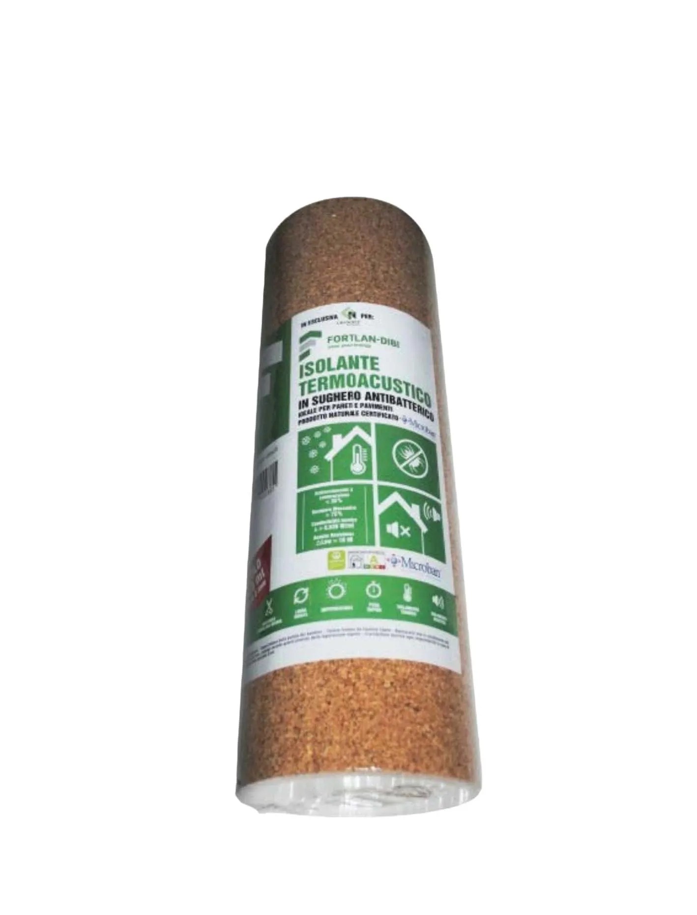 Rotolo Di Sottopavimento In Sughero VidaXL - 100x200 Cm, Spessore 2 Mm, Isolante Termico E Acustico