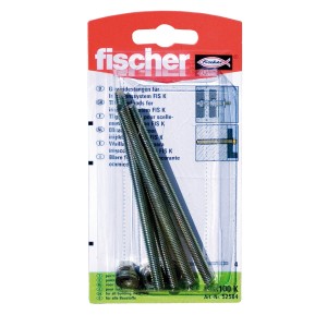 Fischer Ancoraggio filettato a iniezione FIS GS M6 x 110 K (4 pz), tassello per applicazioni variabili.