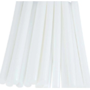 Bastoncini di colla bianca per pistola a caldo, adatti per adesivo per piastrelle.