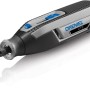 Miniutensile Dremel Lite 7760-15 con accessorio per levigatura, cordless e ricaricabile USB.