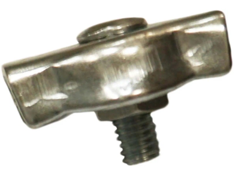 BMTick Art Deco - Confezione Da 4 Morsetti Bianchi Da 71 Cm, Facili Da Montare, Senza Trapano