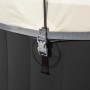 Tettuccio parasole Bestway LAY-Z-SPA, dettaglio del fissaggio alla piscina.