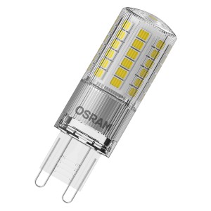 Lampadina LED G9 OSRAM, lampada LED trasparente per interni