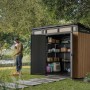 Casetta da giardino in plastica Keter Pent sp. 20 mm marrone chiaro 6 m²_7