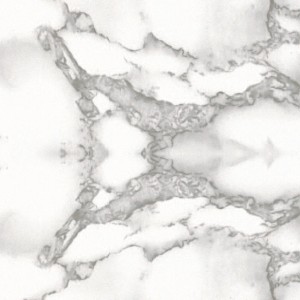 Pellicola adesiva t.b.t. effetto marmo bianco e grigio.
