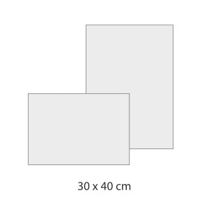 Cartoni da pittura t.b.t. in due dimensioni, 30x40 cm, per forniture artistiche.