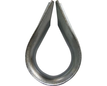 Redance Per Funi Diametro 12 Mm In Acciaio Zincato - Per Sollevamento E Trasporto - Foto 2