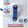 Campanello bici blu per manutenzione bici.