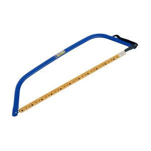 Seghetto per legno LUX 760 mm Classic con telaio blu e lama per legno.