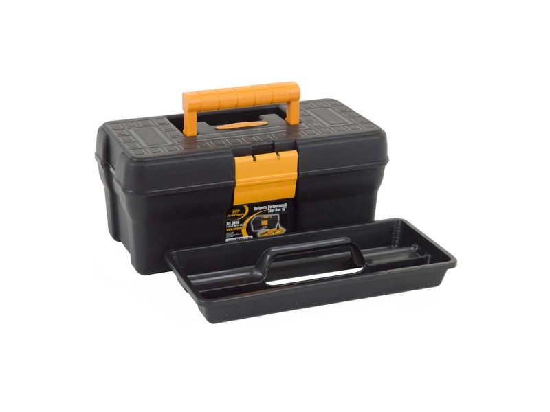 Valigetta Portautensili 18" - Nero E Giallo, Con Vassoio Rimovibile E Chiusura Sicura - Foto 2